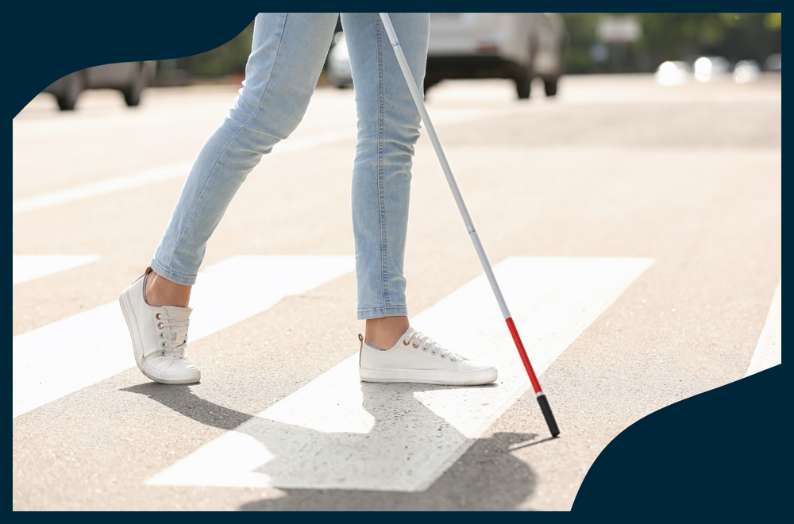 Easing Anxiety About Using a White Cane - Ablr Blog Post